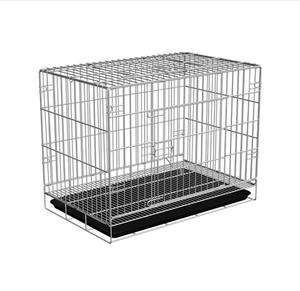 Katlanabilir carryable demir tel evcil hayvan kafesi - Product Image 1