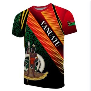 Camisetas Estampadas Polinesias de Vanuatu, Fabricación Personalizada en Fábrica, Camisetas Gráficas de Secado Rápido - Product Image 4