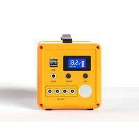 Cargador Portátil para el Hogar de 50w, Kits de Luces LED Solares con Batería para Panel Solar