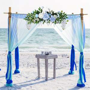 Vente en gros de fleurs artificielles, accessoires de guirlande de verdure, tiges de ruscus luxuriantes, bouquets de mariage à faire soi-même, fleurs artificielles de haute qualité - Product Image 5