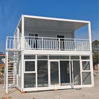 Fabricant de maisons préfabriquées de 20 pieds et 40 pieds, bureau mobile, maison conteneur détachable