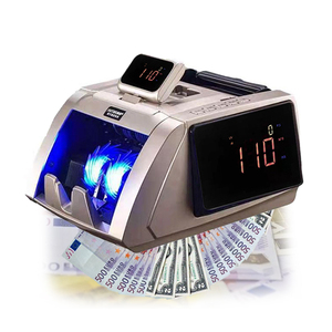 Vente Flash : Compteur de billets et machine à compter les billets à grande vitesse certifiée ROHS de qualité bancaire PST, <span class=keywords><strong>900</strong></span> pièces, avec reconnaissance automatique des devises - Product Image 1