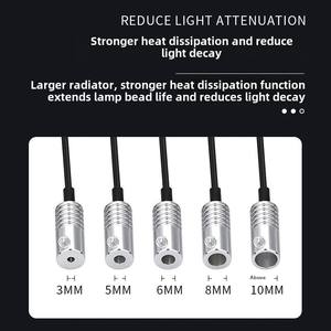 <span class=keywords><strong>Iluminador</strong></span> de fibra óptica de tamaño pequeño de alta calidad 2W PMMA para fuente de luz LED de entrada DC12V de coche - Product Image 5