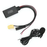 Untuk 50 Adaptor Kabel AUX 3.5Mm 2-Pin Mikrofon Pengganti Bebas Genggam Fiat 500/Grande Punto/Qubo/Fiorino Audio Mobil
