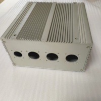 Prototype de coque électronique boîtier électronique en aluminium extrudé/boîtier d'extrusion en aluminium boîtier PCB