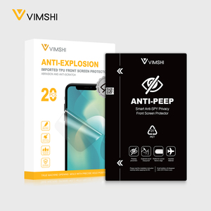 VIMSHI 120x180mm <span class=keywords><strong>Film</strong></span> de Protection d'Écran Anti-Espion en TPU Hydrogel Souple Mat pour Machine de Découpe - Product Image 1