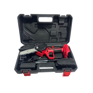 KAFUWELL P23097A Scie à chaîne sans fil 21V, mini-tronçonneuse électrique portable de 4 pouces, scies électriques au lithium pour la découpe OEM - Product Image 1
