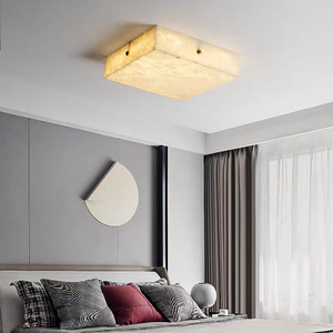 Luminaires <span class=keywords><strong>de</strong></span> plafond carrés en albâtre naturel, décoration intérieure <span class=keywords><strong>de</strong></span> luxe pour chambre à coucher, cuisine, <span class=keywords><strong>salle</strong></span> à manger, salon, <span class=keywords><strong>salle</strong></span> <span class=keywords><strong>de</strong></span> <span class=keywords><strong>bain</strong></span> - Product Image 3