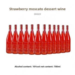 Vino <span class=keywords><strong>Moscato</strong></span> Rosa Vibrante |   Vino Dulce de 750 ml Ideal para Cócteles y Té de la Tarde - Product Image 1