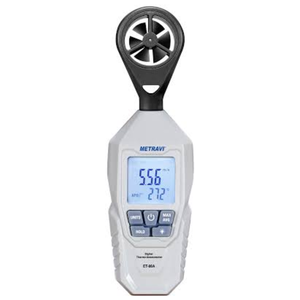 เครื่องวัดความเร็วลมแบบเทอร์โม Metravi ET-99A พร้อมวัสดุ PVC ช่วงอุณหภูมิ -20 องศาเซลเซียส ถึง 50 องศาเซลเซียส ความละเอียดความเร็วลม 0.1 เมตร/วินาที - Product Image 2