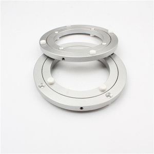 Plato Giratorio YOYOW de 5 Pulgadas y 8 mm, de Aleación de Aluminio, para Mesa de Comedor, Diseño Contemporáneo, Giro Libre de 360 Grados, Bajo Ruido, para Sala de Estar - Product Image 1