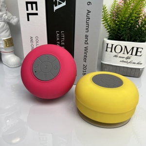 Mini BT Sucker Loa di động không thấm nước không dây loa rảnh tay tắm phòng tắm di động BT loa âm thanh hệ thống âm thanh - Product Image 4