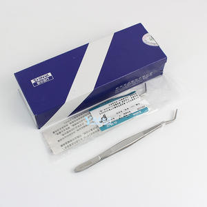 Pinzas Dentales Xinhua de 160 mm con Punta Curva y Posicionamiento, Instrumento Quirúrgico Oral - Product Image 2