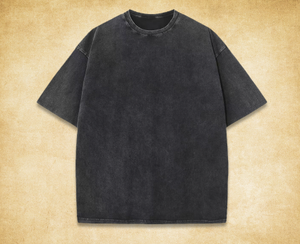 High Quality Casual Fabric <b>Plain</b> acid washed <b>Tshirt</b> Durable Premium <b>White</b> Men's vintage T-shirt Classic Crew Neck t shirt - Product Image 4