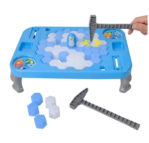 Gioco Da Tavolo Del Pinguino Rompighiaccio, Per Bambini 3-6 Anni, 2-4 Giocatori, Con Martelli E Cubetti, Versione Inglese - 2