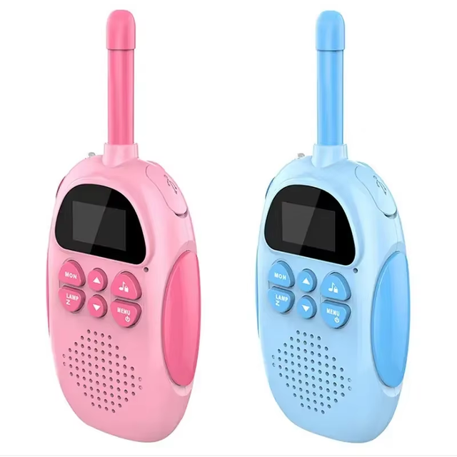 3 KM Wireless Long Range 2 Pack Toys Kids Walkie Talkie with 22 Channels