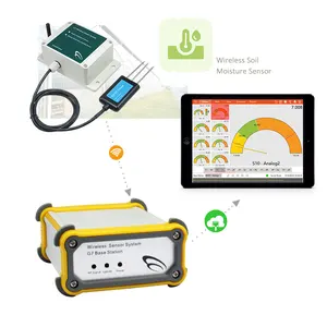 IOT Sem Fio Do Solo CE Analisador RS485 Inteligente Modbus Protocolo Soil Higrômetro Medidor De Umidade Sensor