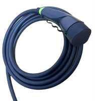 Nouveau câble de recharge pour véhicule électrique JET IEC 62196-2 Mode 3 11KW 380V 16A Type 2 vers Type 2, remplacement de la prise