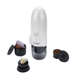 เครื่องชงกาแฟแบบ3 in 1สำหรับการเดินทางเครื่องชงกาแฟเอสเพรสโซแบบพกพาเครื่องทำความร้อนด้วยตัวเองเข้ากันได้กับกาแฟ - Product Image 3