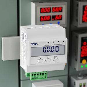 Yada DTSD3366M-4-W1 CE chứng nhận <span class=keywords><strong>3</strong></span> giai đoạn 4 dây kỹ thuật số thông minh Điện <span class=keywords><strong>LCD</strong></span> RS485 Din Rail AC 220V 380V năng lượng mét - Product Image 1