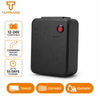 Traceur GPS magnétique sans fil 12V 24V compatible camion, avec fonction de signalisation de virage et téléchargement des données, jusqu'à 55 jours d'autonomie en veille, pour remorques, conteneurs et équipements