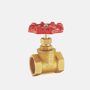 Vanne à opercule filetée en laiton PN16 haute température de qualité supérieure pour eau/liquides non corrosifs. - Product Image 1