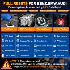 LAUNCH Creader Elite 2.0 FOR BBA Full System Diagnostic Scanner OBDII Active Test <b>Vehicle</b> <b>Tools</b> - Product Image 6