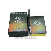 Cartes de tarot miniatures en PVC imperméable, jeu d'oracle personnalisé, format de poche, ensemble de voyage