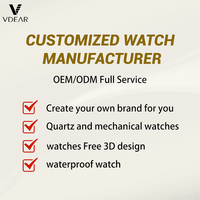 Montre de sport personnalisée avec logo, en acier inoxydable et cuir, montres automatiques personnalisées, boîte à montre en bois, bracelets, cadran
