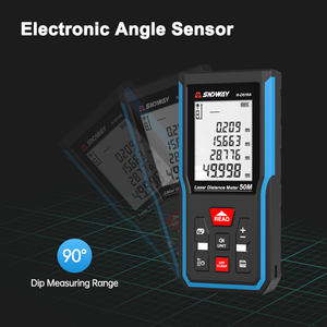 Sndway Laser Đo Khoảng Cách Meter Cầm Tay Công Cụ Phạm Vi Finder 50M/165ft Thông Minh Dụng Cụ Đo 4-IN-1Laser Khoảng Cách Meter - Product Image 5