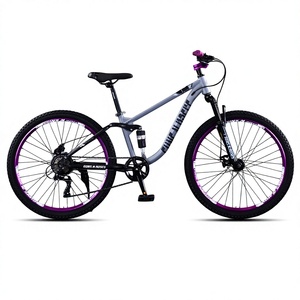 Bicicleta de Montaña S60 Softail de 8 Velocidades con Cuadro de Acero de Alto Carbono y Doble Suspensión 27.5er S60 - Product Image 3