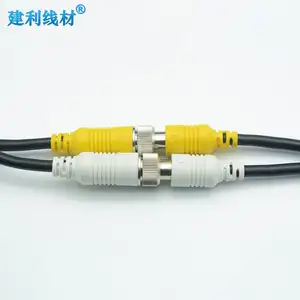 Pure Copper Y Cable Extension - Double Shielded Wiring For In-Vehicle Multi-Camera System Extension