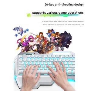 Ensemble <span class=keywords><strong>clavier</strong></span> et <span class=keywords><strong>souris</strong></span> à membrane GX80 <span class=keywords><strong>Casque</strong></span> d'écoute Ensemble de trois pièces <span class=keywords><strong>Clavier</strong></span> de jeu électronique de bureau filaire <span class=keywords><strong>Clavier</strong></span> mécanique - Product Image 3
