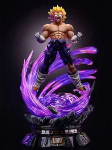 30CM <span class=keywords><strong>Migatte</strong></span> <span class=keywords><strong>No</strong></span> <span class=keywords><strong>Gokui</strong></span> Vegeta 2 Têtes Changées Lumineuses En Gros Figurine Statues Dragon BAII Figura Modèle PVC Anime Figure Jouets - Product Image 6