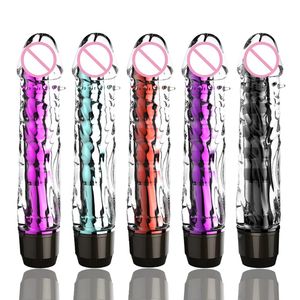 Diskon besar Amazon mainan seks dewasa India Vibrator Dildo jeli bergetar tahan air Vibrator Dildo kecepatan tinggi untuk wanita - Product Image 1