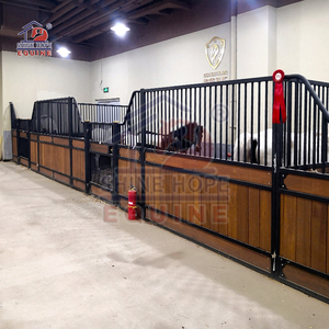 竹粉コーティングされた馬の箱馬の安定したモジュラー馬の屋台 - Product Image 5