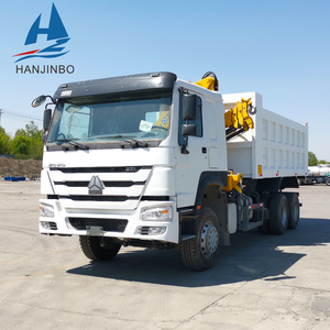 Gunai — <span class=keywords><strong>camion</strong></span> à <span class=keywords><strong>benne</strong></span> Howo 6*4, 371hp ou 375hp, avec <span class=keywords><strong>grue</strong></span>, nouveau, <span class=keywords><strong>camion</strong></span> à <span class=keywords><strong>benne</strong></span> - Product Image 2