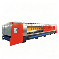Machine de polissage de pierre multi-têtes entièrement automatique pour le traitement continu des surfaces de dalles de granit et de marbre