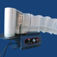 Machine automatique électrique à rouleaux de sacs à colonnes d'air pour l'emballage de boissons et de produits chimiques, moteur haute efficacité