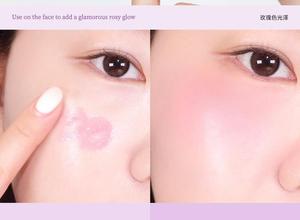 Colorete líquido resistente al agua de alto pigmento duradero, Etiqueta Privada, tinte para labios y mejillas, crema de maquillaje sin crueldad, colorete en barra, rubor - Product Image 4