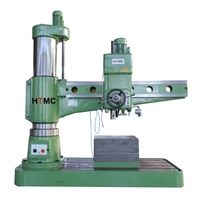 Machine à percer radiale industrielle robuste HTMC Z3063, moteur 5,5 kW, colonne à rigidité élevée, broche réglable, transmission stable