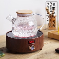Mini cuisinière électrique, plaque chauffante non radiante, pour fondue, théière, chauffe-eau, bouilloire, chauffe-lait, siège, réglage 3H