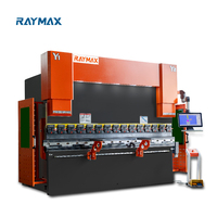 Machine de pliage et de cintrage hydraulique CNC RAYMAX WF67K pour tôles, presse plieuse CNC 100T3200