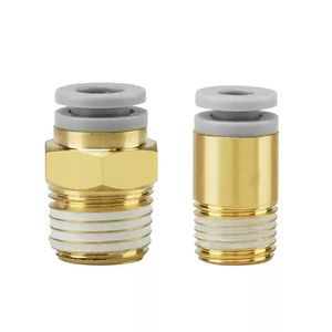 Chất Lượng Cao Smc One-Touch Air Ống Doanh Bspt Nam Chủ Đề Nhanh Chóng Kết Nối Kq2s04/06/08/10/12/16 Brass Đẩy Phù Hợp - Product Image 4