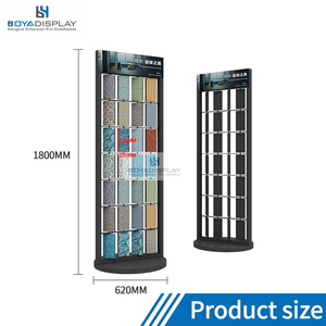 Boya nhà máy bán hàng trực tiếp Gạch Mosaic hiển thị kệ đơn giản đứng Rack hiển thị cho Gạch Mosaic showroom - Product Image 3