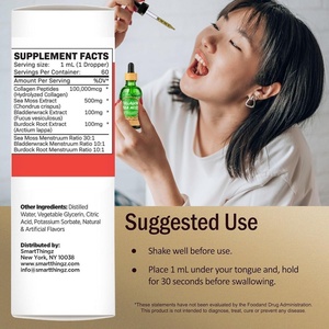Suplemento Dietético de Colágeno en Gotas de Marca Privada para Adultos, Aumenta la Energía, Controla el Apetito, Quema Grasa, Pérdida de Peso - Product Image 2