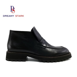 Dreamy Stark Classic Formal Autumn Winter High Top Shoes for Men Genuine Leather Shoes for Men Casual Shoes for Men - Product Image 3