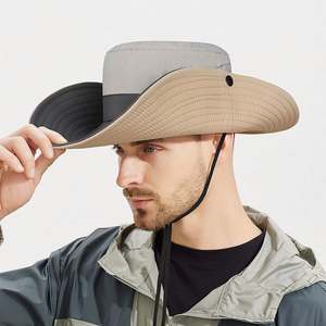 Nouvelle Arrivée Été 2025 – Chapeau Bob de Pêche d'Extérieur pour Hommes et Femmes, Séchage Rapide, Respirant, Pliable, Style Cowboy - Product Image 3
