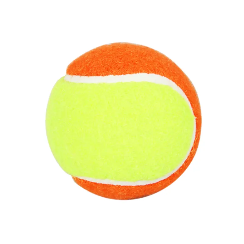 Stage 2 kids tennis ball 2.5" orange soft middle speed children tennis 50% Low Pressure Tennis Welcome custom colors and package