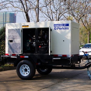 <span class=keywords><strong>Groupe</strong></span> électrogène mobile sur remorque 200 Kva 160 kw Triphasé <span class=keywords><strong>Groupe</strong></span> électrogène 200kva avec moteur diesel EU Stage IIIA - Product Image 2